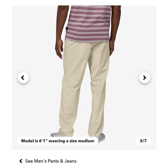 Patagonia Funhoggers Pants Mens L Undyed Natural NWT • Waist 32 Inseam 31 - Picture 1 of 14